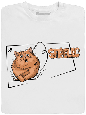 Kočičí horoskop: Střelec dětské tričko White