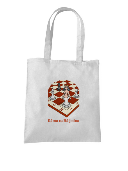 Dáma nahá jedna taška White