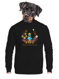 unisex mikina bez kapuce