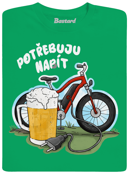 Potřebuju napít pánské tričko Kelly Green