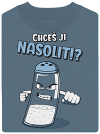 unisex mikina bez kapuce