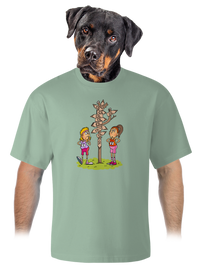 unisex tričko oversized