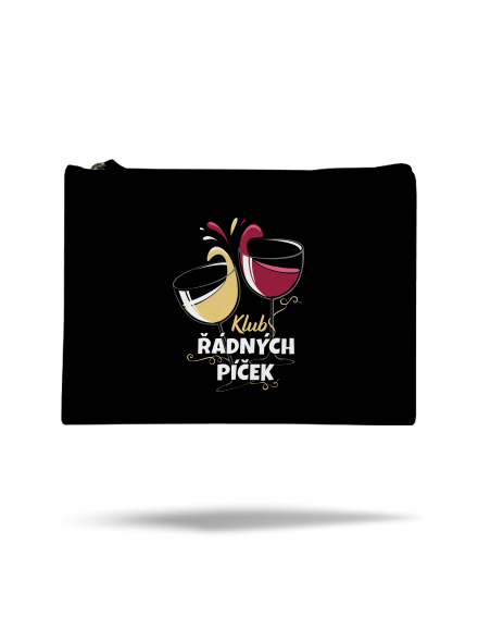 Klub řádných píček taštička Black