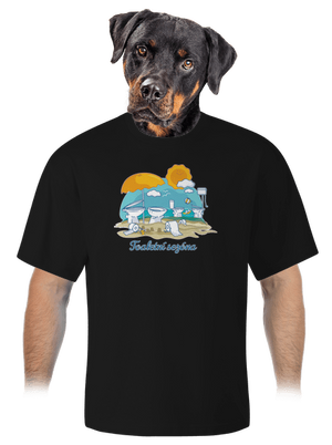 unisex tričko oversized