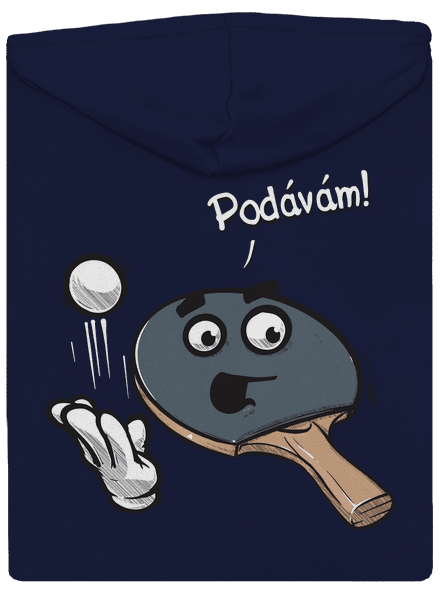 Podávám odpal pánská mikina na zip Navy