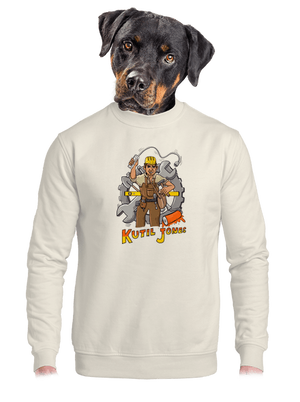 unisex mikina bez kapuce