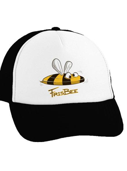 Frisbee kšiltovka truckerka Black cap