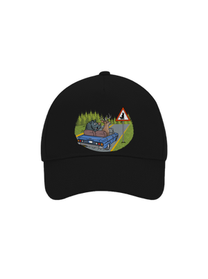 Myslivec kšiltovka baseballka Black