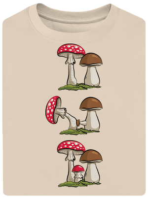 Z houbařské kroniky unisex tričko oversized Almond