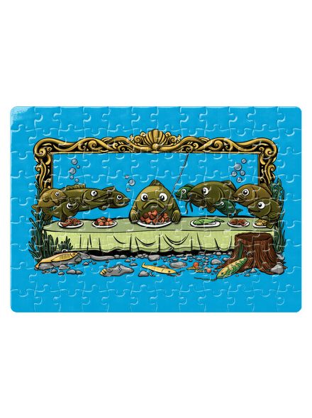 Poslední večeře  puzzle White