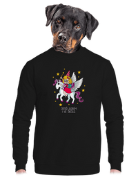 unisex mikina bez kapuce