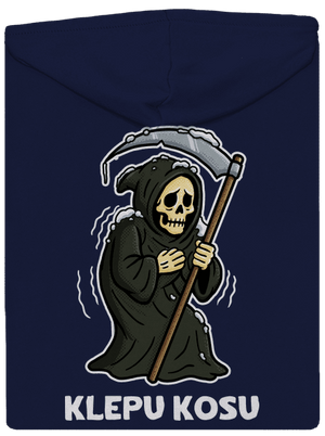 Klepu kosu pánská mikina na zip Navy