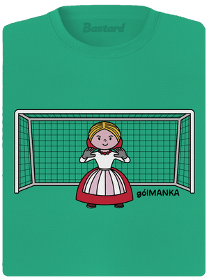 Gólmanka dámské sportovní tričko Mint Mal