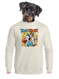 unisex mikina bez kapuce