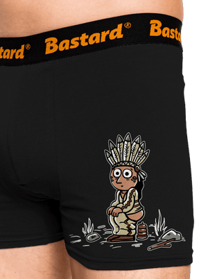 Indiánek boxerky Black