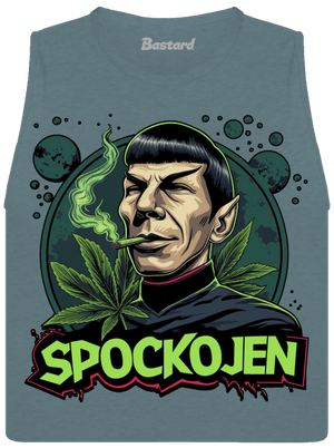 Spockojen dámské tílko volné Heather Deep Teal