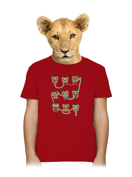 Sovičky dětské tričko Red