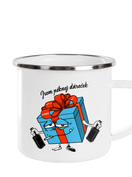 Dáreček plecháček White
