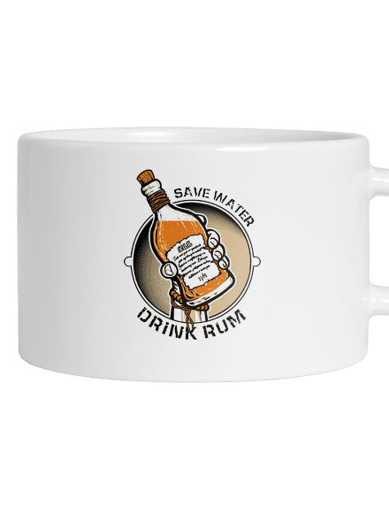Save Water hrnek makronka White