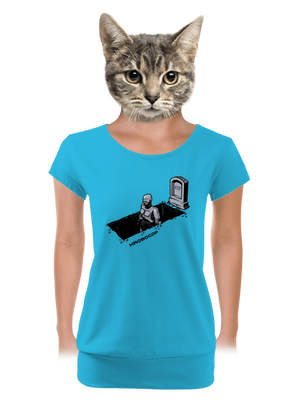 dámské tričko s lemem