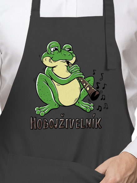 Hobojživelník zástěra Dark Grey
