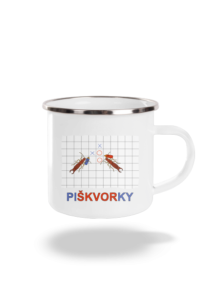 Škvoří piškvorky plecháček White
