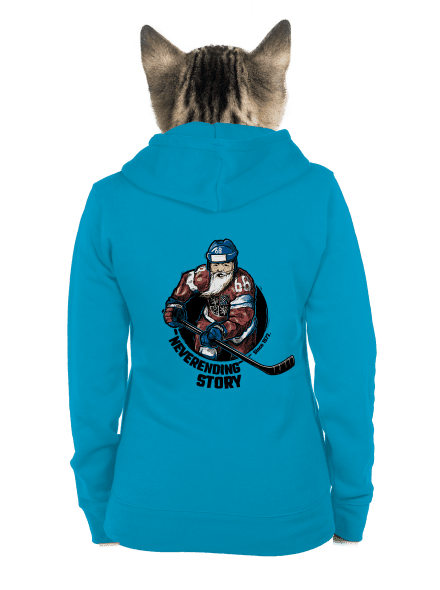 Jarda Forever dámská mikina na zip Blue Atol