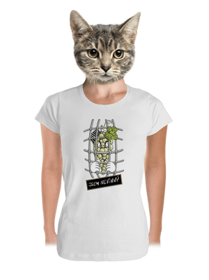 Nevinný Hrozen dámské tričko premium White