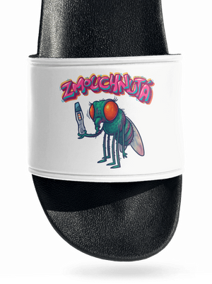 Zmouchnutá pantofle White