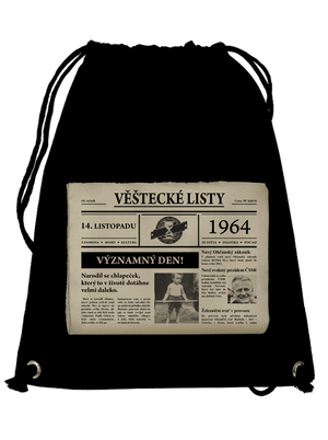 Věštecké listy vak Black