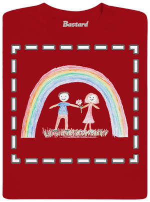 Dětské kresby - nahraj vlastní dětské tričko Red