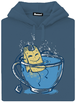 Relax dámská mikina klokanka Denim