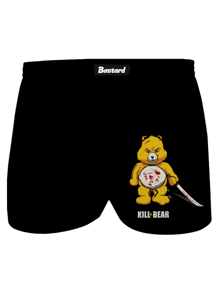 Killer bear pánské trenky Black