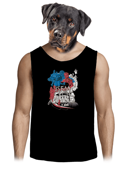 Jsem Čech pánské tílko Black