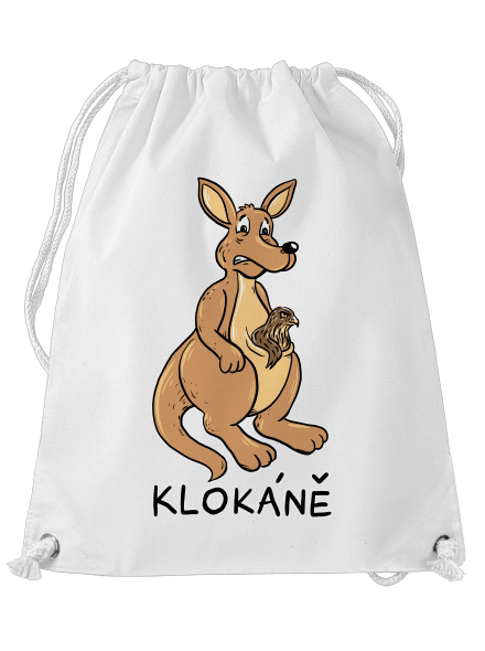 Klokáně vak White