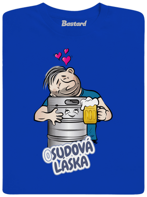 Osudová láska pánské dlouhý rukáv Royal Blue