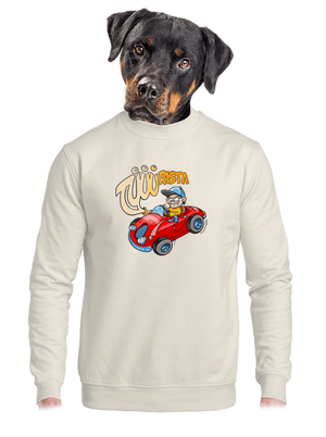 unisex mikina bez kapuce