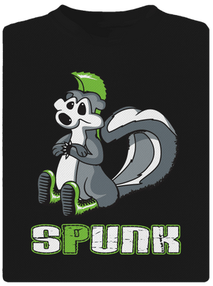 Spunk pánské sportovní tričko Black