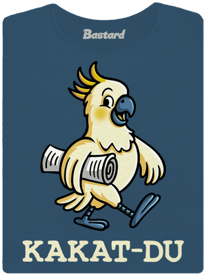 Kakat-du dámské tričko premium Petrol Blue