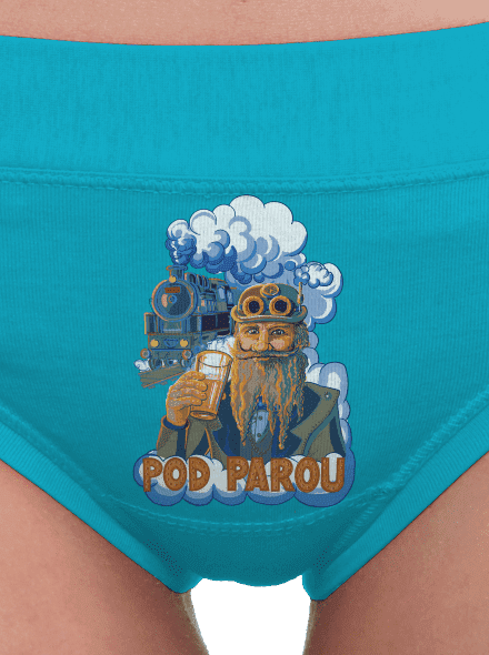 Pod parou dámské kalhotky Turquoise