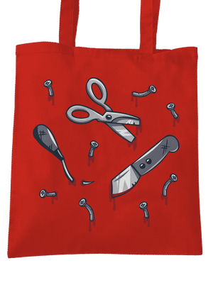 Halloween nářadí taška Bright Red