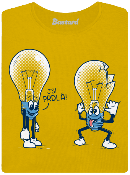 Prdlá dámské tričko Yellow