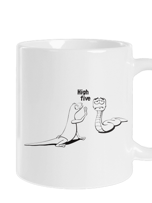 Omalovánka: High Five klasický hrnek White