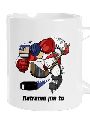 Natřeme jim to - Hokej velký hrnek White