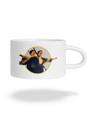 Titanic hrnek makronka White