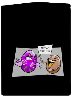 Zmaluju tě pánská mikina na zip Black