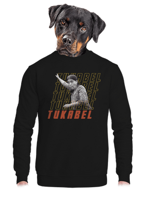 unisex mikina bez kapuce