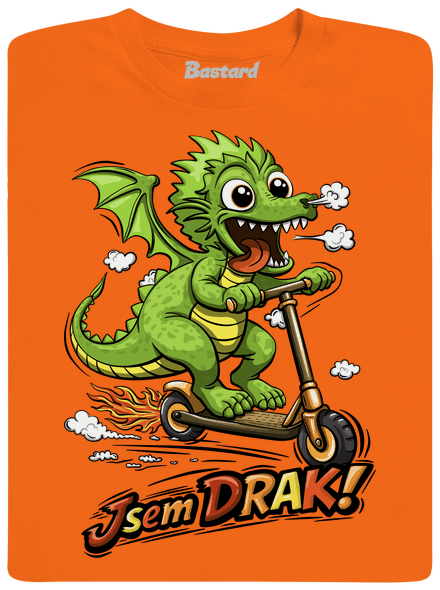 Jsem drak dětské tričko Orange