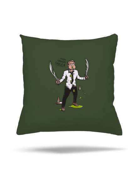 Vrhám šavle polštář Olive Green
