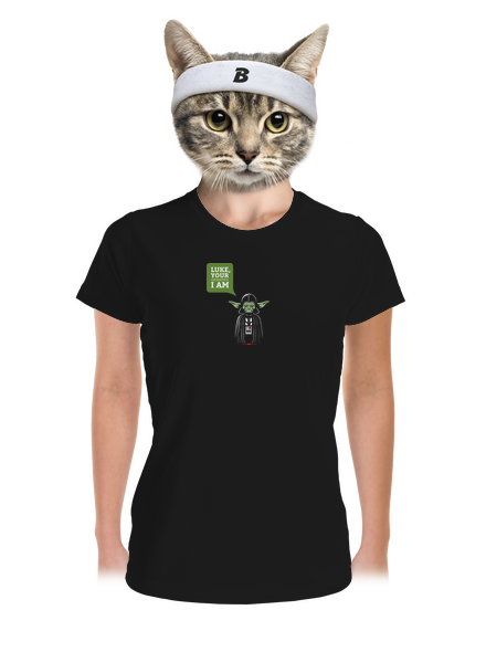 Mr. Yoda: Your grandpa I am dámské sportovní tričko Black